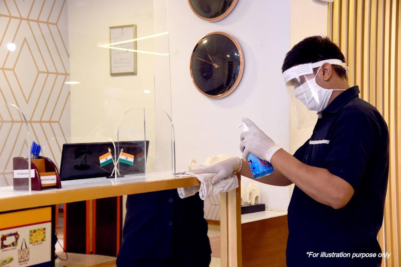 Vaccinated Staff- Spot On 63896 New Hotel Indraprastha Bhópál Exteriér fotografie